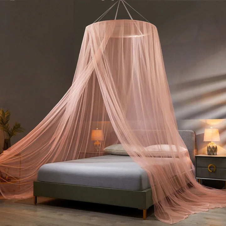 Moustiquaire de lit blanc anti-moustiques pour chambre
