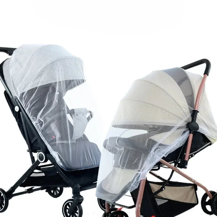Moustiquaire de poussette bleu pour bébé