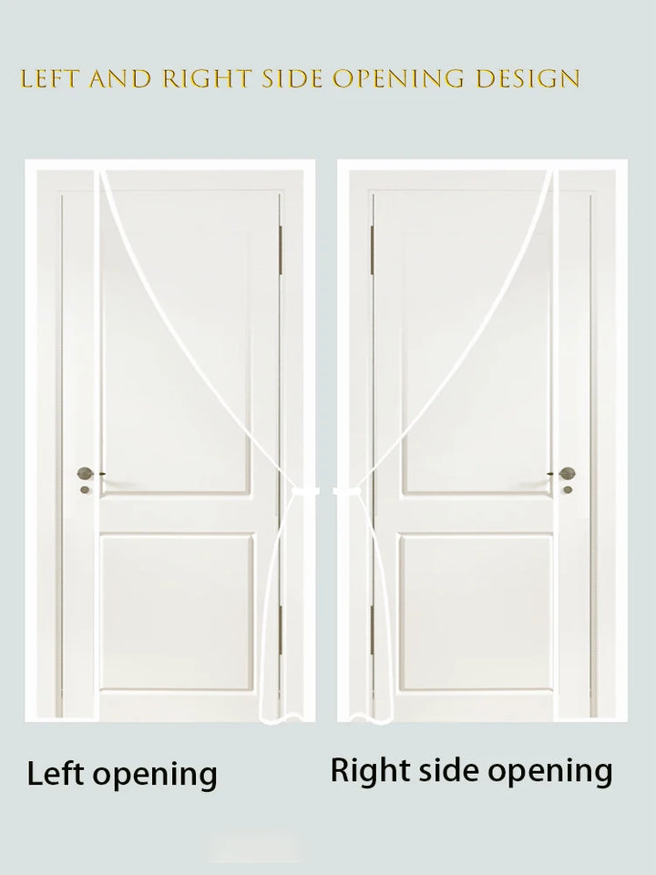 Moustiquaire de porte magnétique anti-insectes