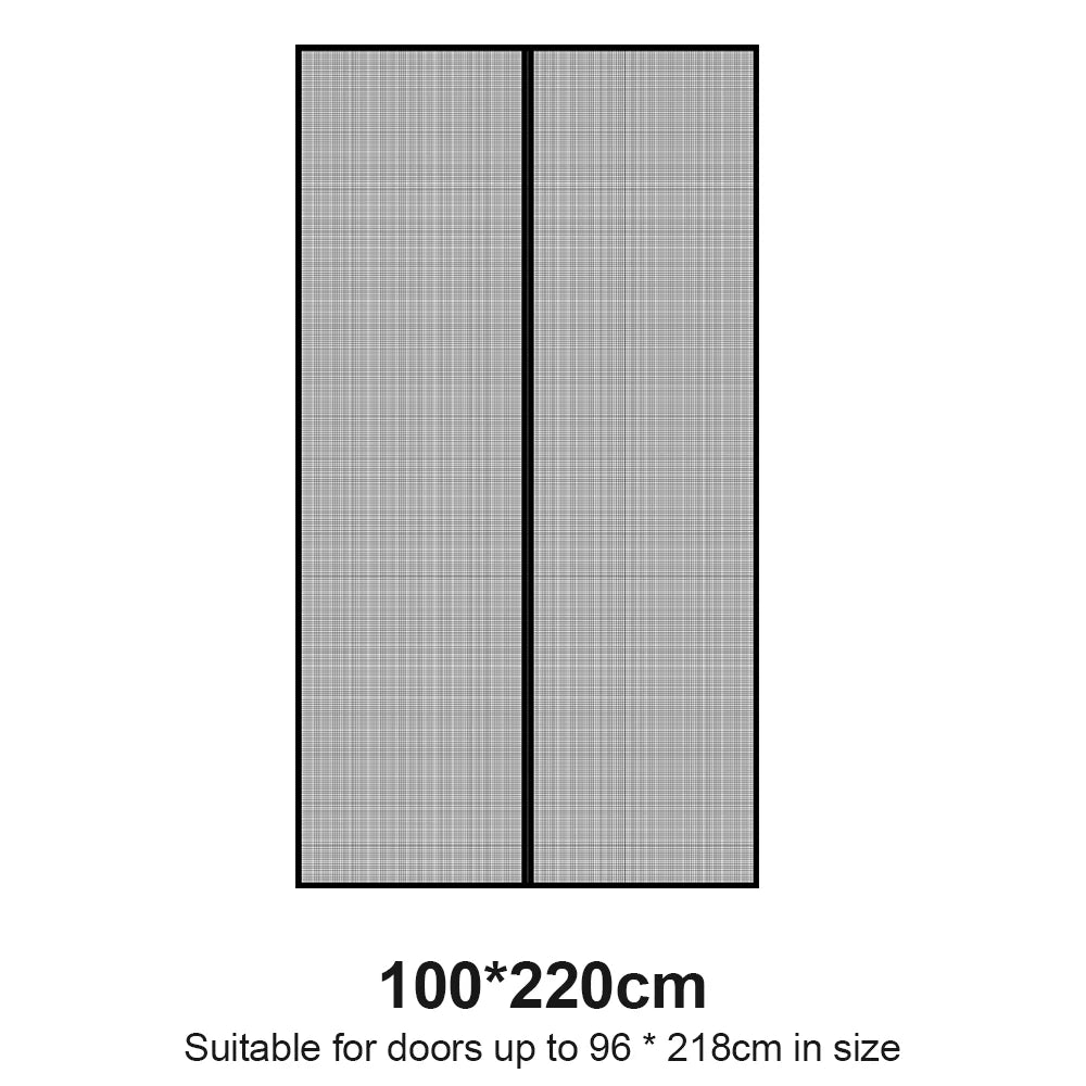 Moustiquaire de porte magnétique anti-insectes