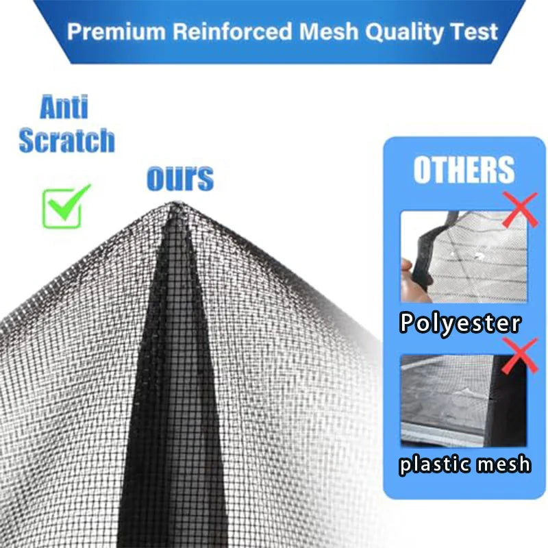 Moustiquaire de porte magnétique anti-insectes
