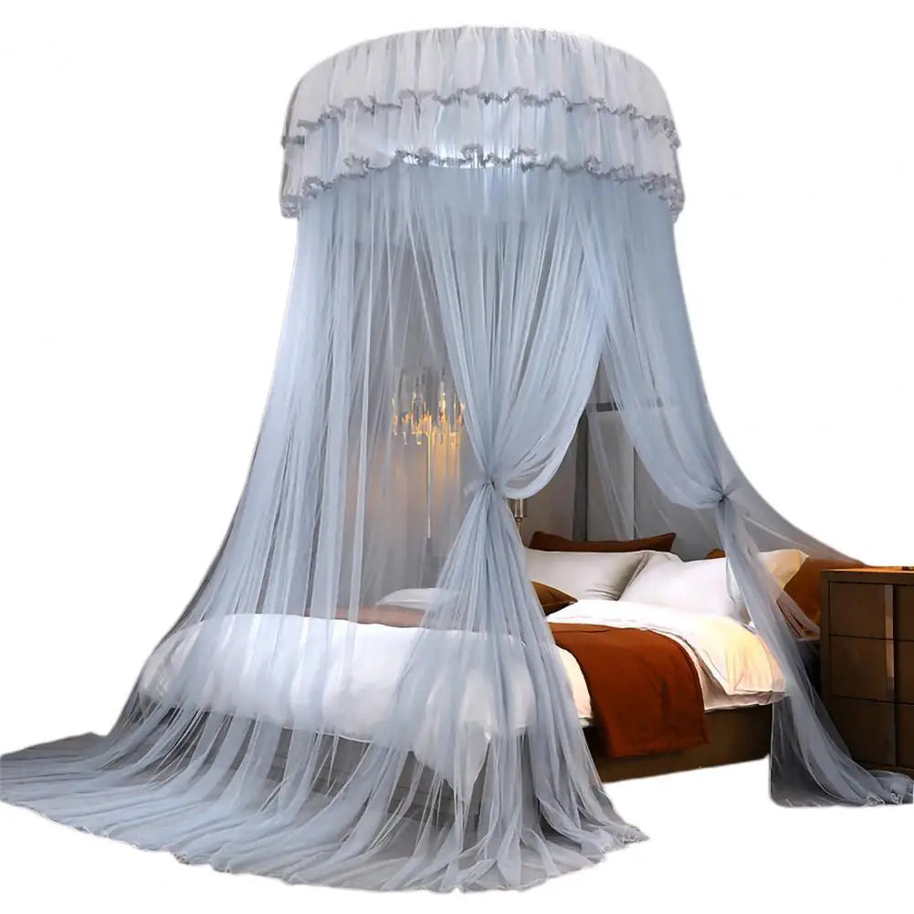 Moustiquaire de lit vert foncé anti-moustiques pour chambre