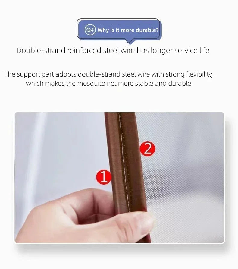 Moustiquaire de lit anti-moustiques pour chambre