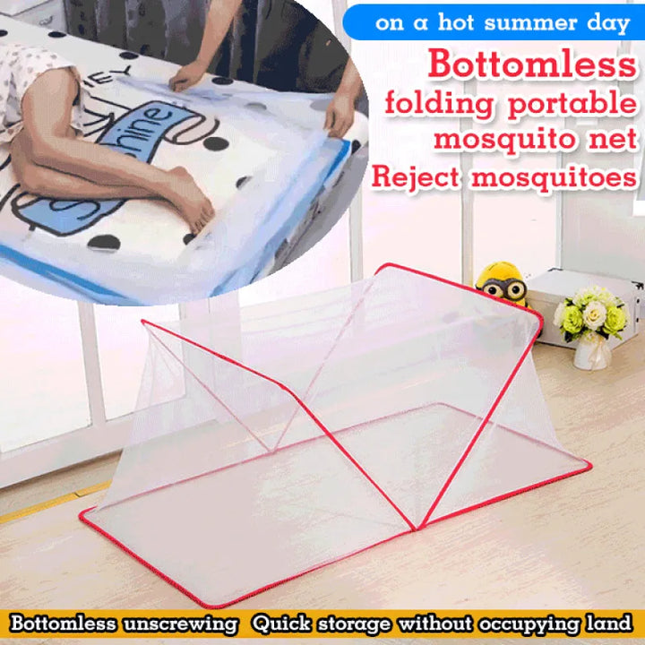 Moustiquaire de lit bleu anti-moustiques pour chambre