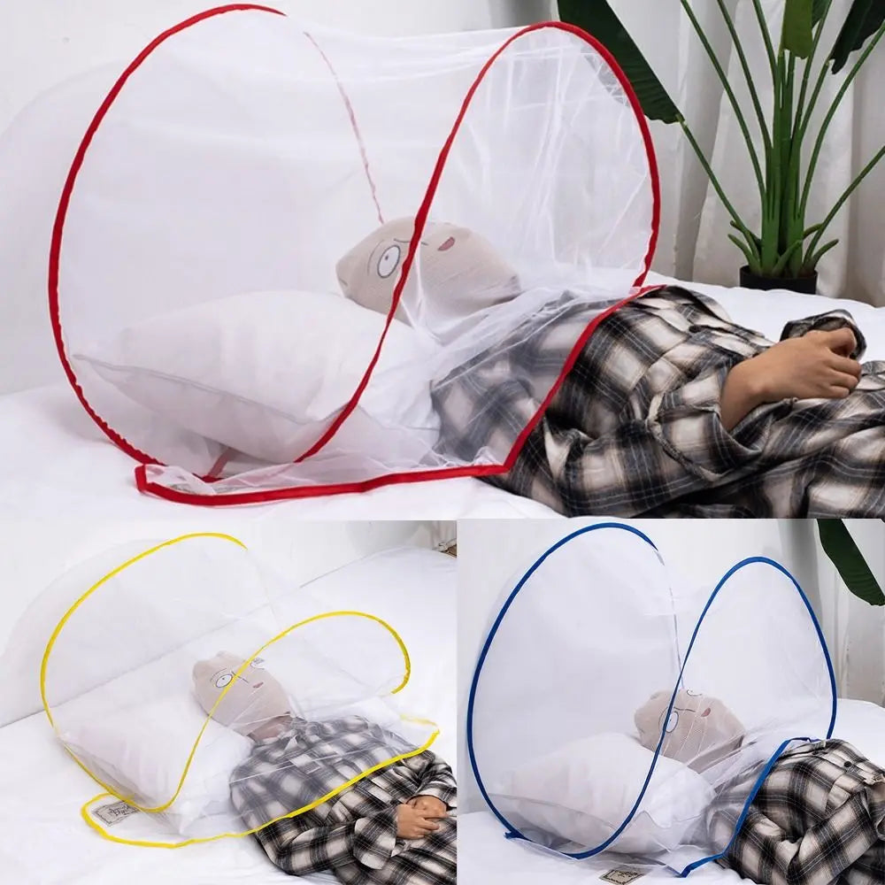 Moustiquaire de lit rouge anti-moustiques pour chambre
