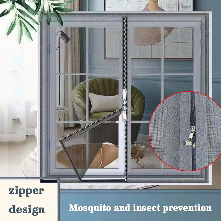 Moustiquaire de fenêtre auto-agrippante anti-moustiques