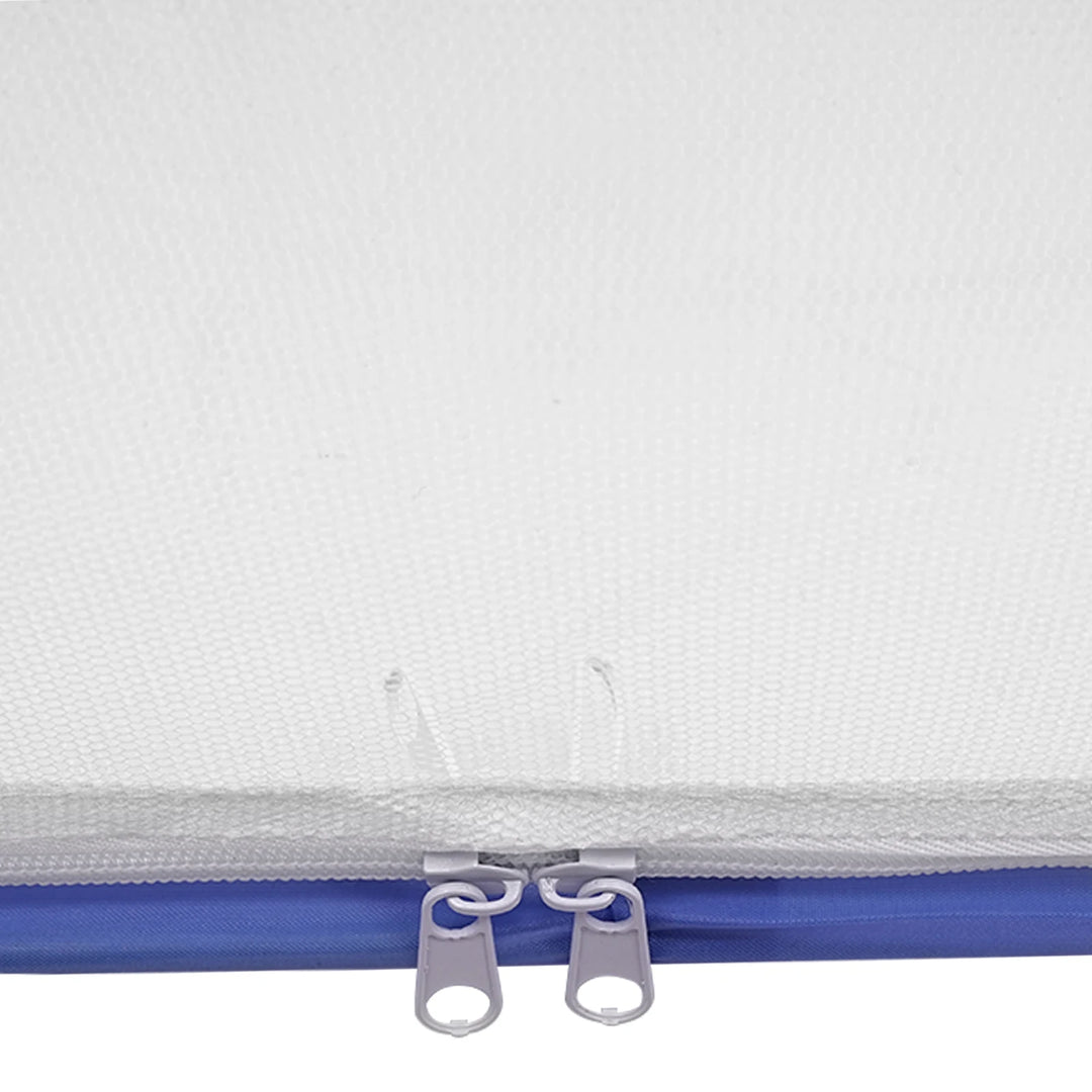 Moustiquaire de lit bleu anti-moustiques pour chambre