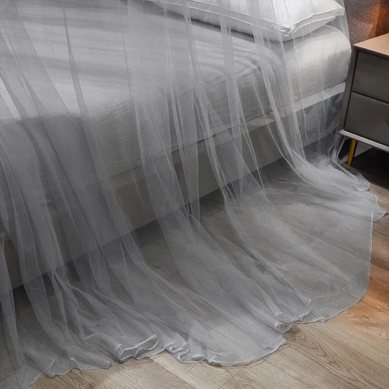 Moustiquaire de lit blanc anti-moustiques pour chambre