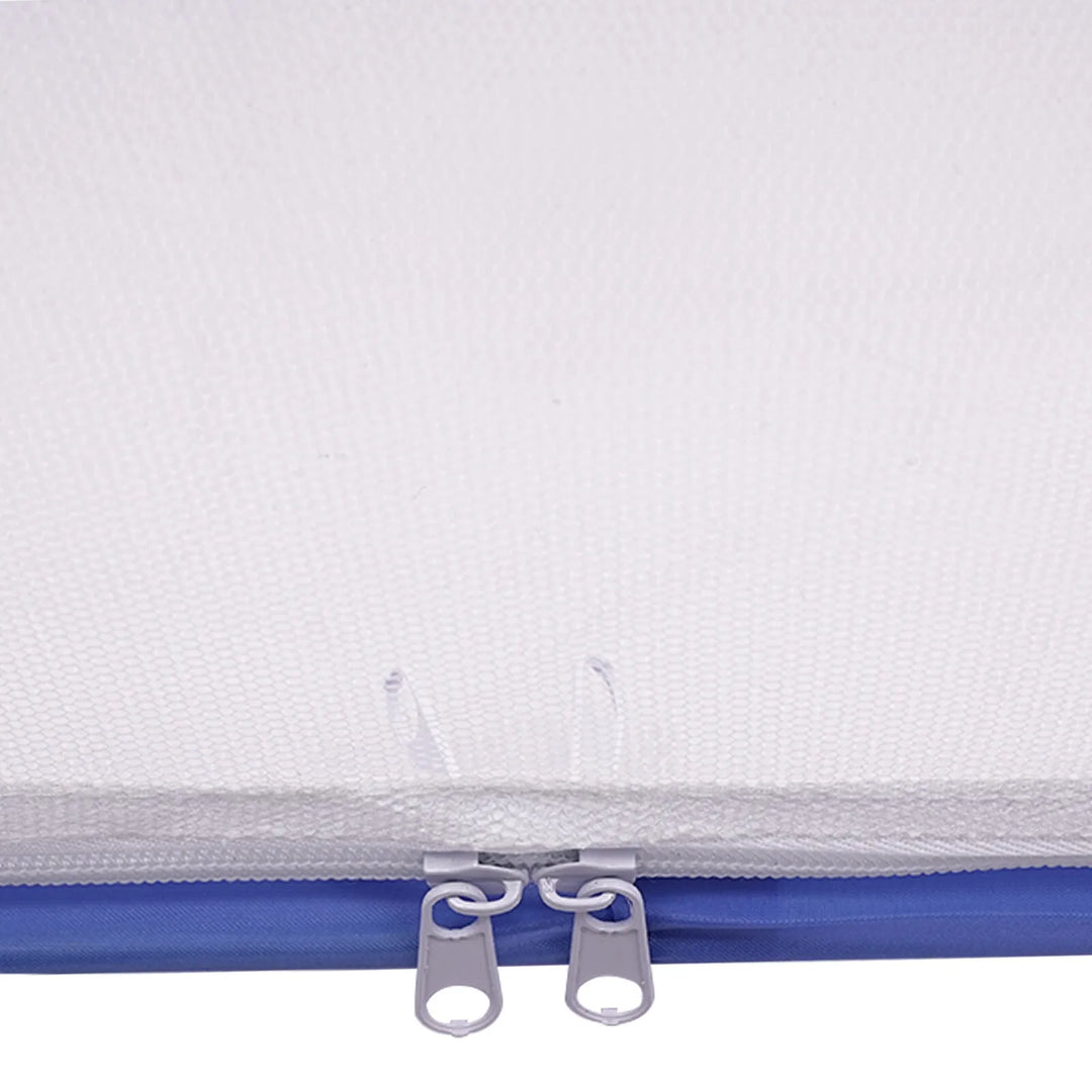 Moustiquaire de lit bleu anti-moustiques pour chambre