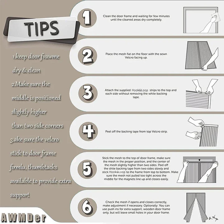 Moustiquaire de fenêtre noir auto-agrippante anti-moustiques