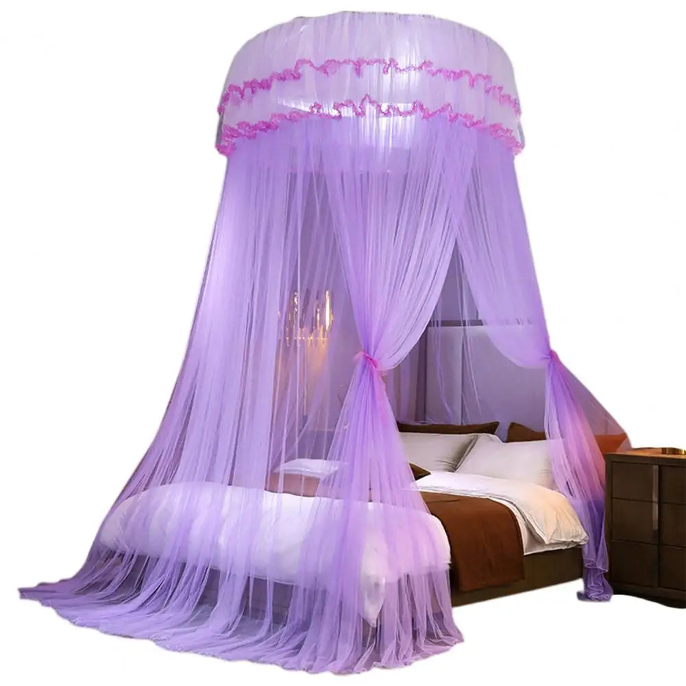 Moustiquaire de lit vert foncé anti-moustiques pour chambre