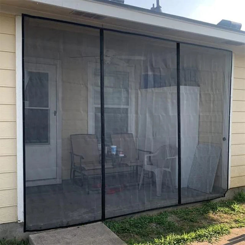 Moustiquaire de porte magnétique anti-insectes