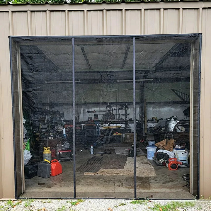 Moustiquaire de porte magnétique anti-insectes