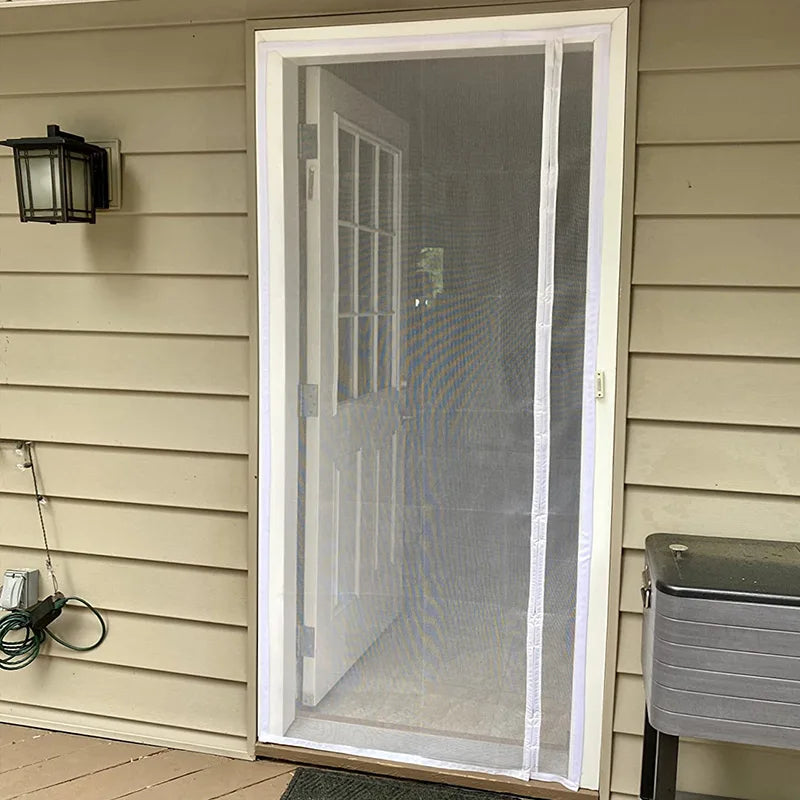 Moustiquaire de porte magnétique anti-insectes