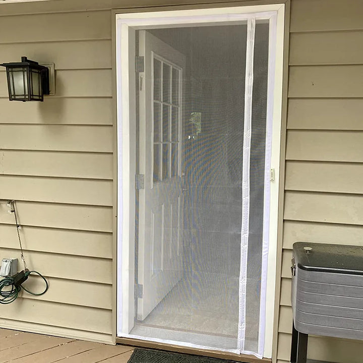 Moustiquaire de porte magnétique anti-insectes