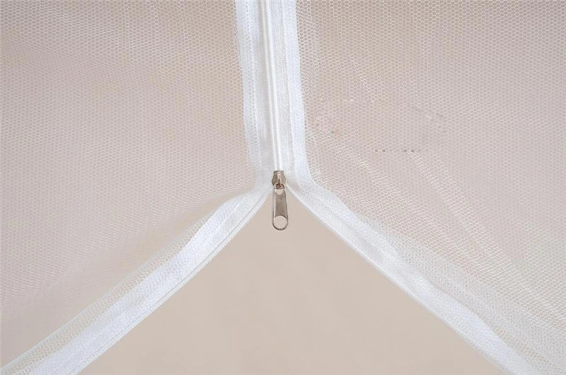 Moustiquaire de lit bleu anti-moustiques pour chambre
