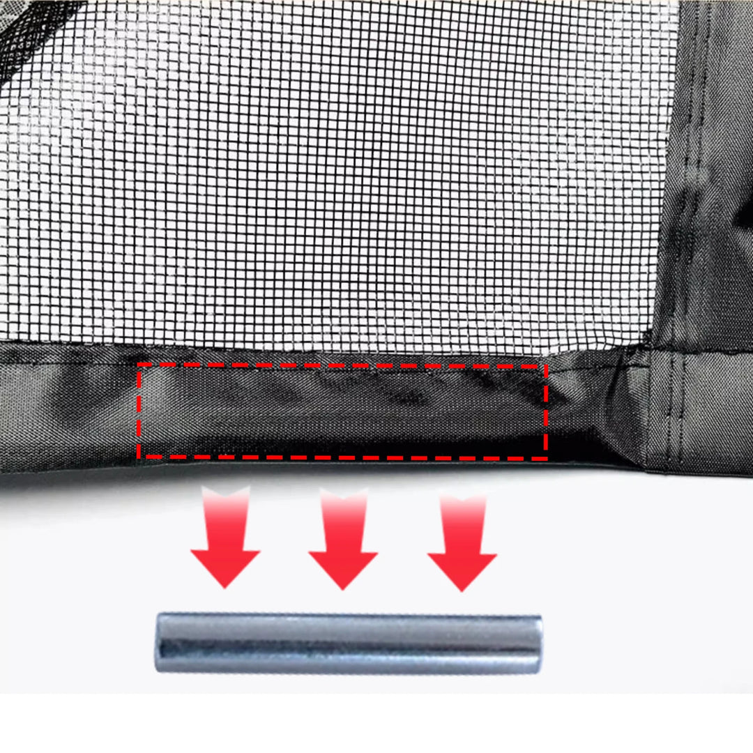 Moustiquaire de porte magnétique anti-insectes