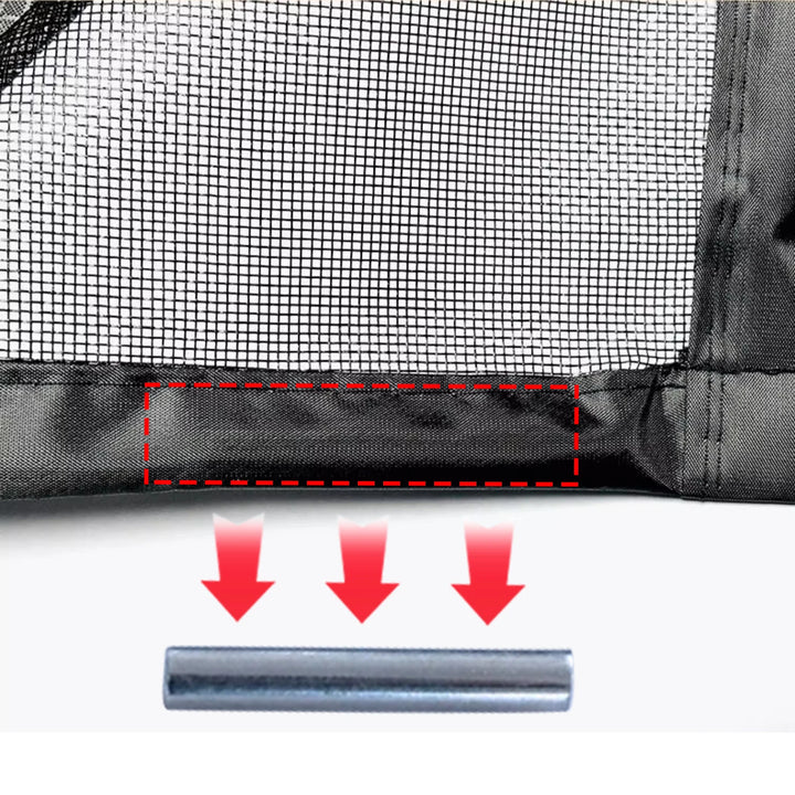 Moustiquaire de porte magnétique anti-insectes